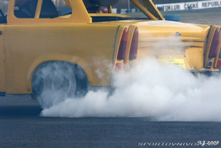 Illustration for article titled Crazy Czechs Build Tatra V8-Powered Trabant Drift Car, Will Sell It To You!
